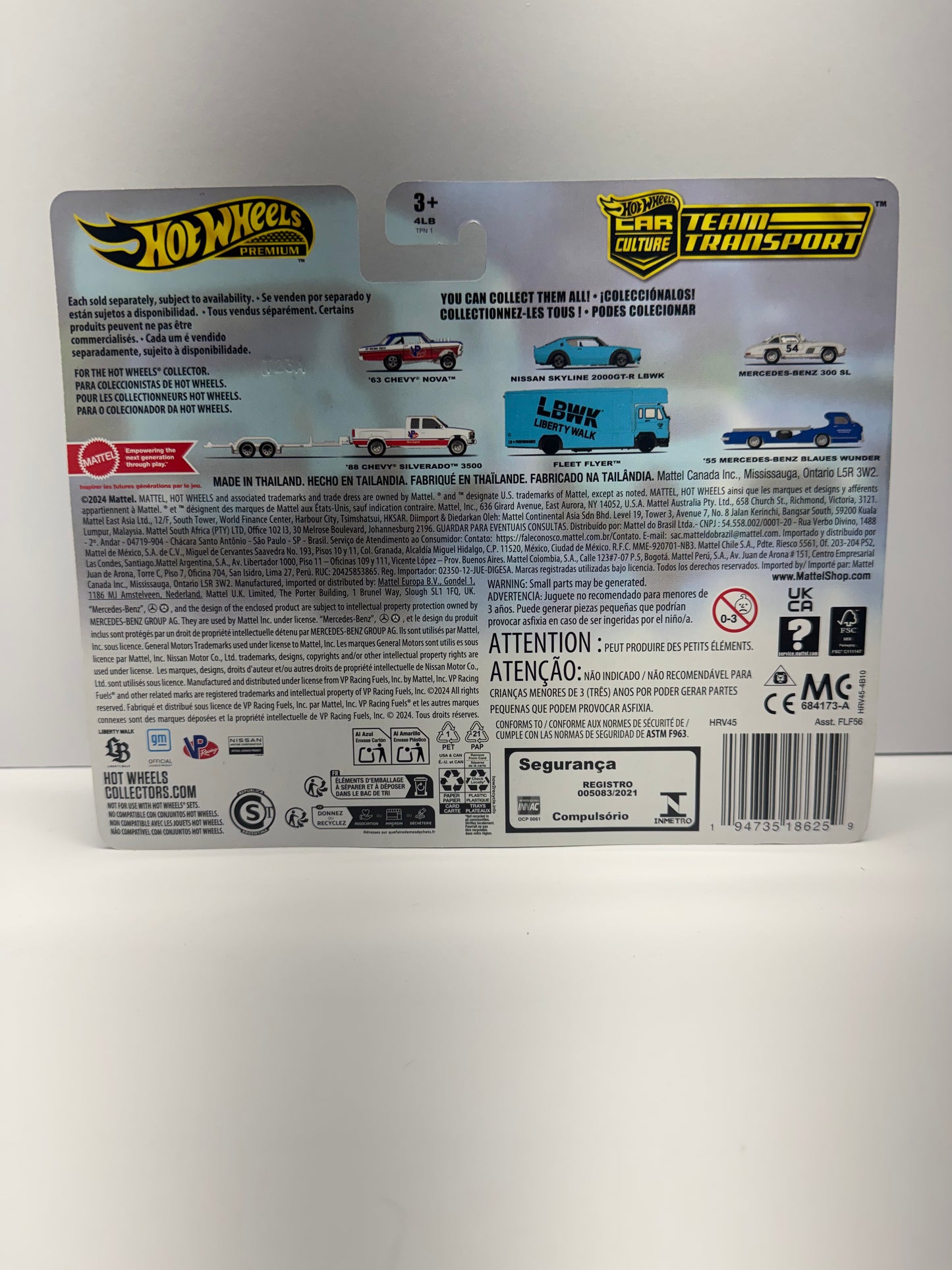 Nissan Skyline 2000 GT-R LBWK & Fleet Flyer Transport