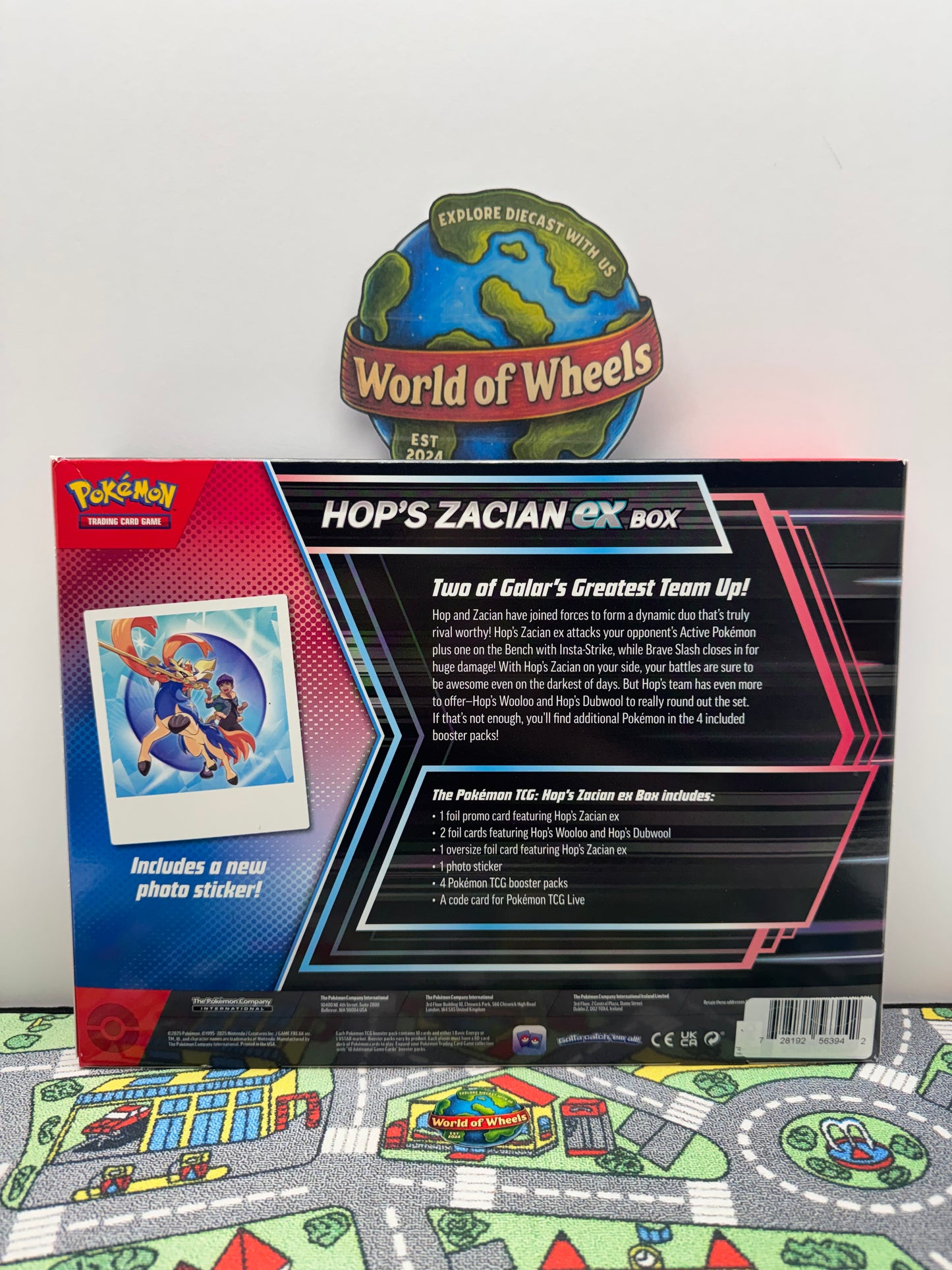 Hop's Zacian EX Box