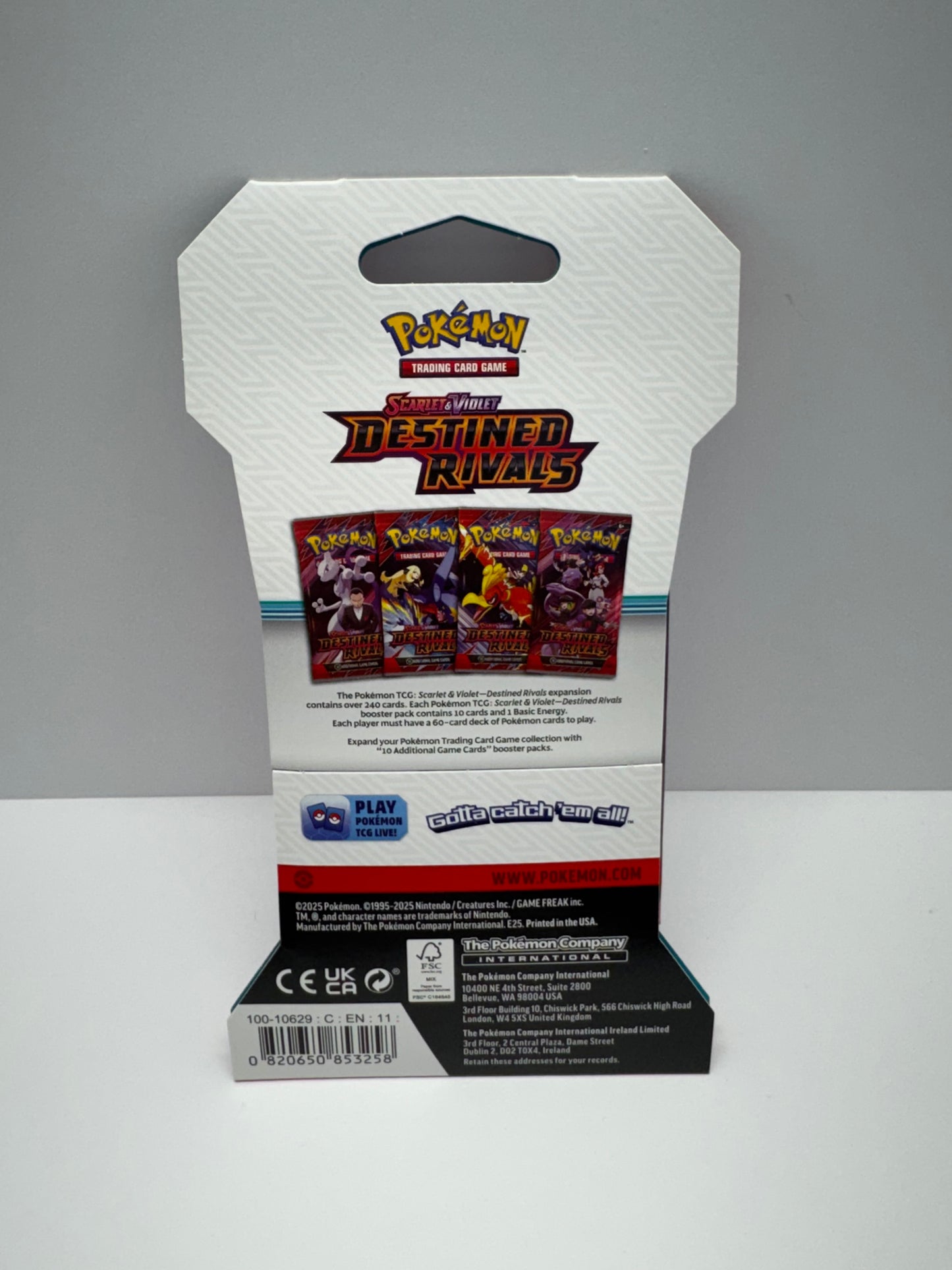 Destined Rivals Sleeved Booster Pack