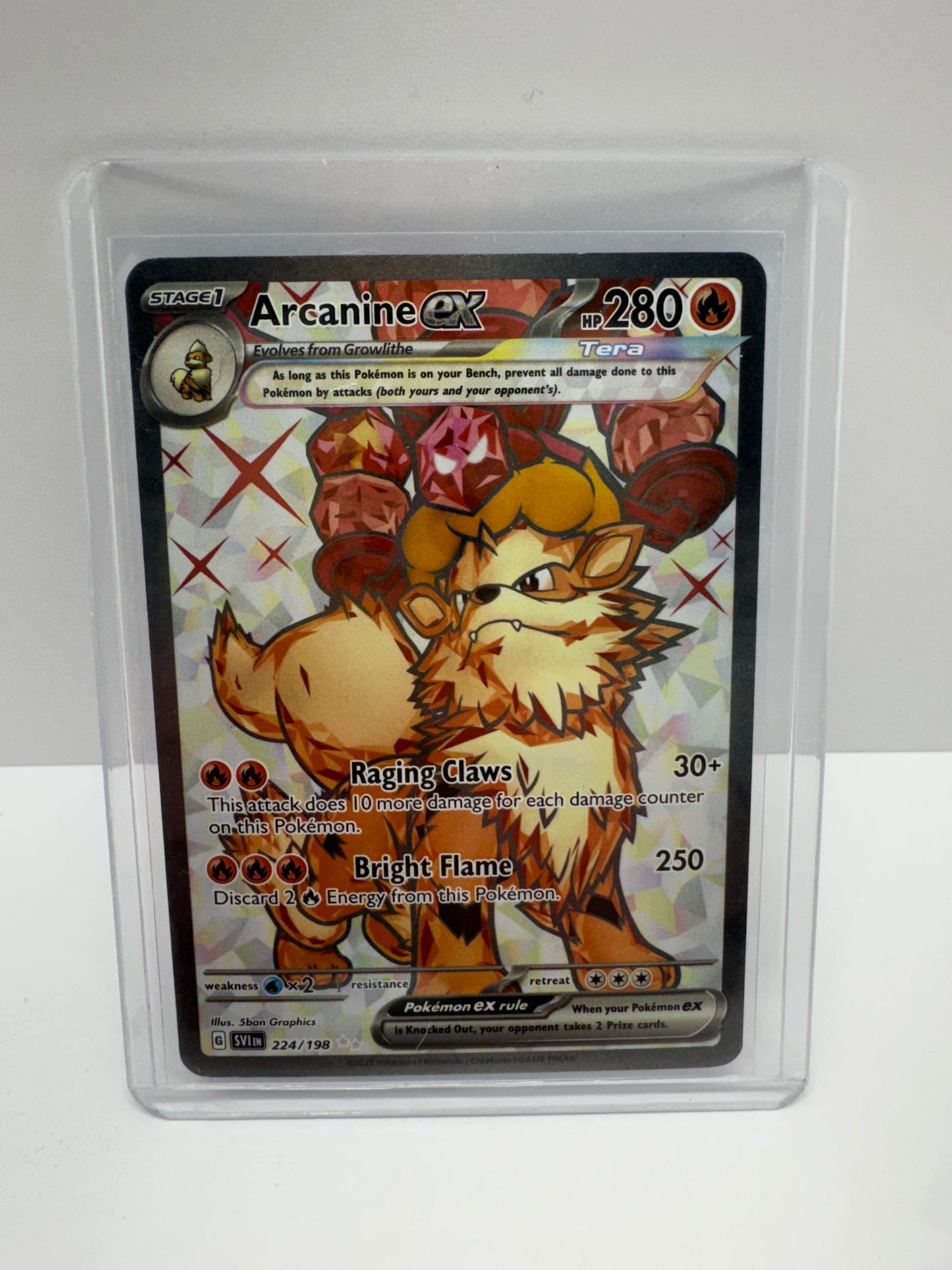 Arcanine EX 224/198 [SV1]