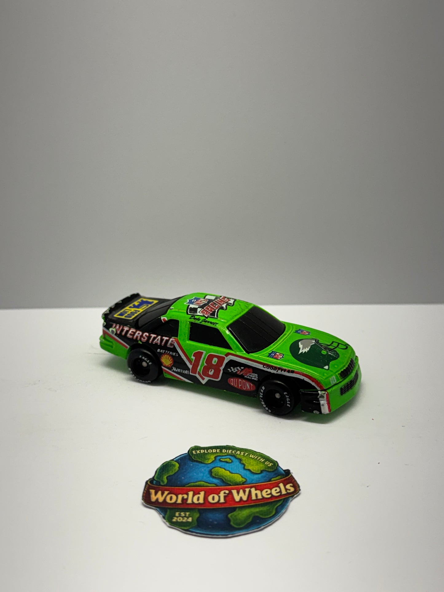Dale Jarrett 91' #18 NFL Eagles Tribute Chevy Nascar