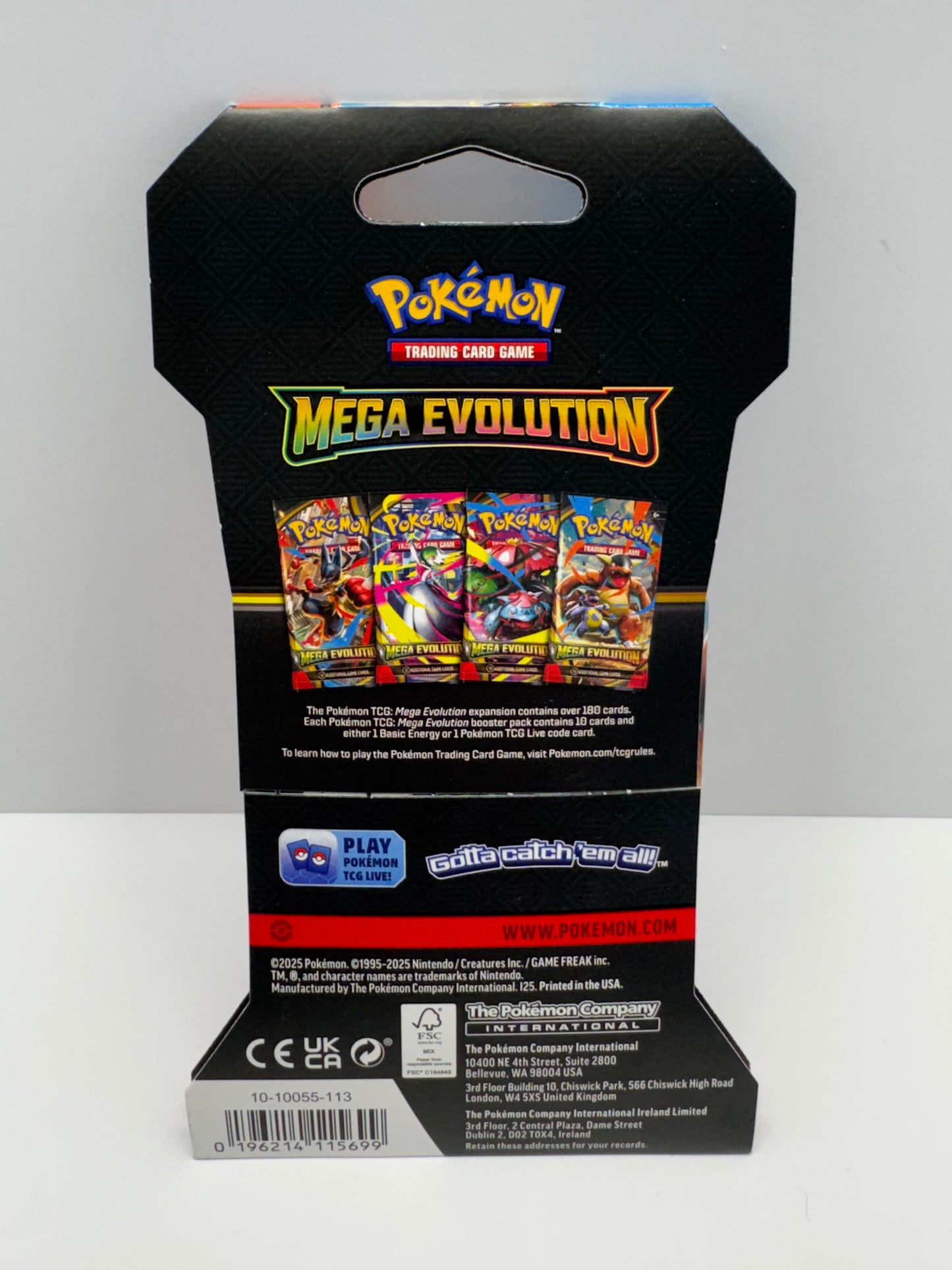 Mega Evolution Single Booster Sleeve