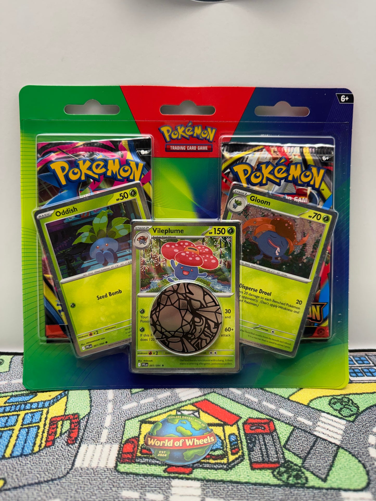 2-Pack Blister [Oddish, Gloom, & Vileplume]