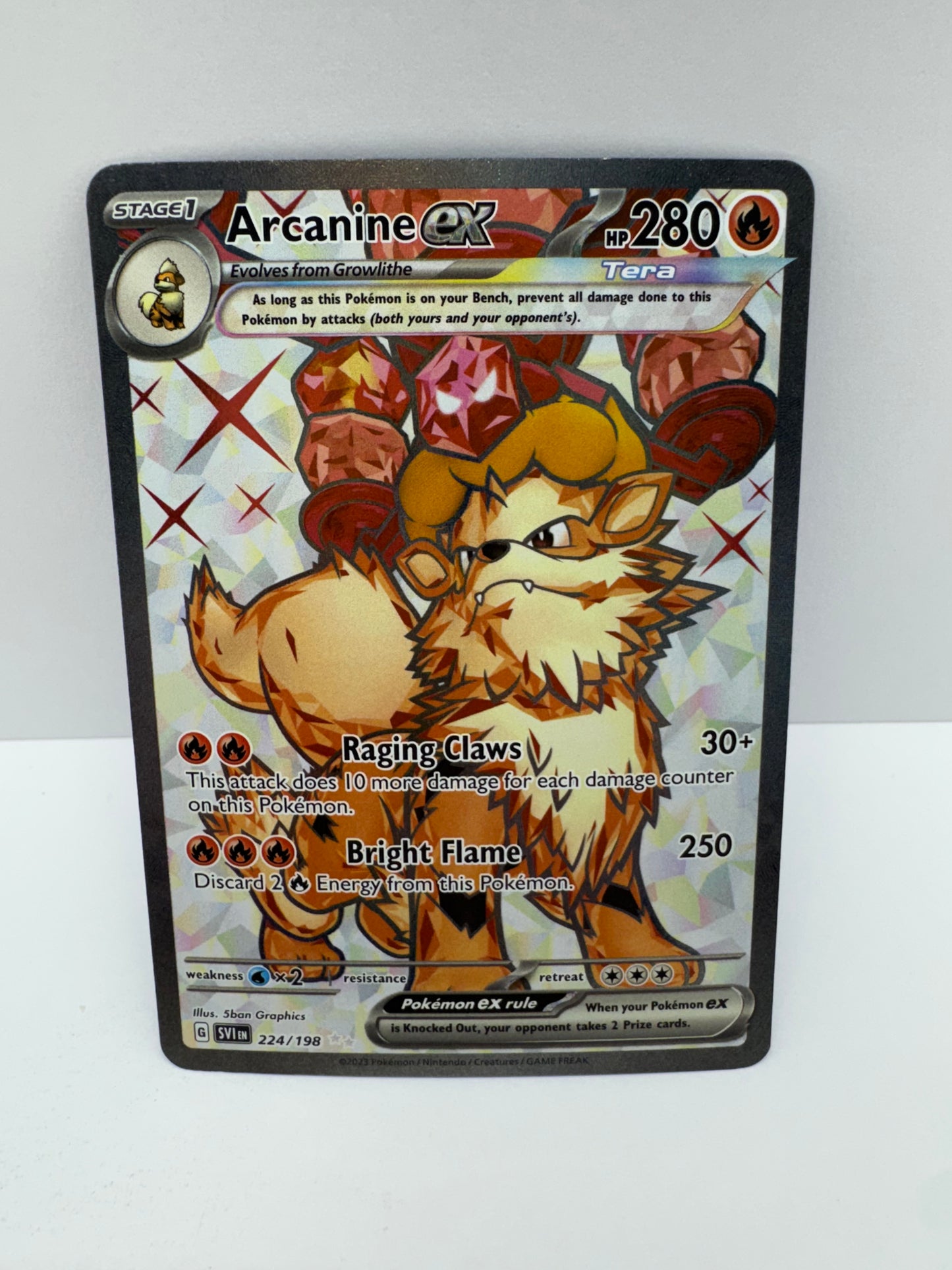 Arcanine EX 224/198 [SV1]