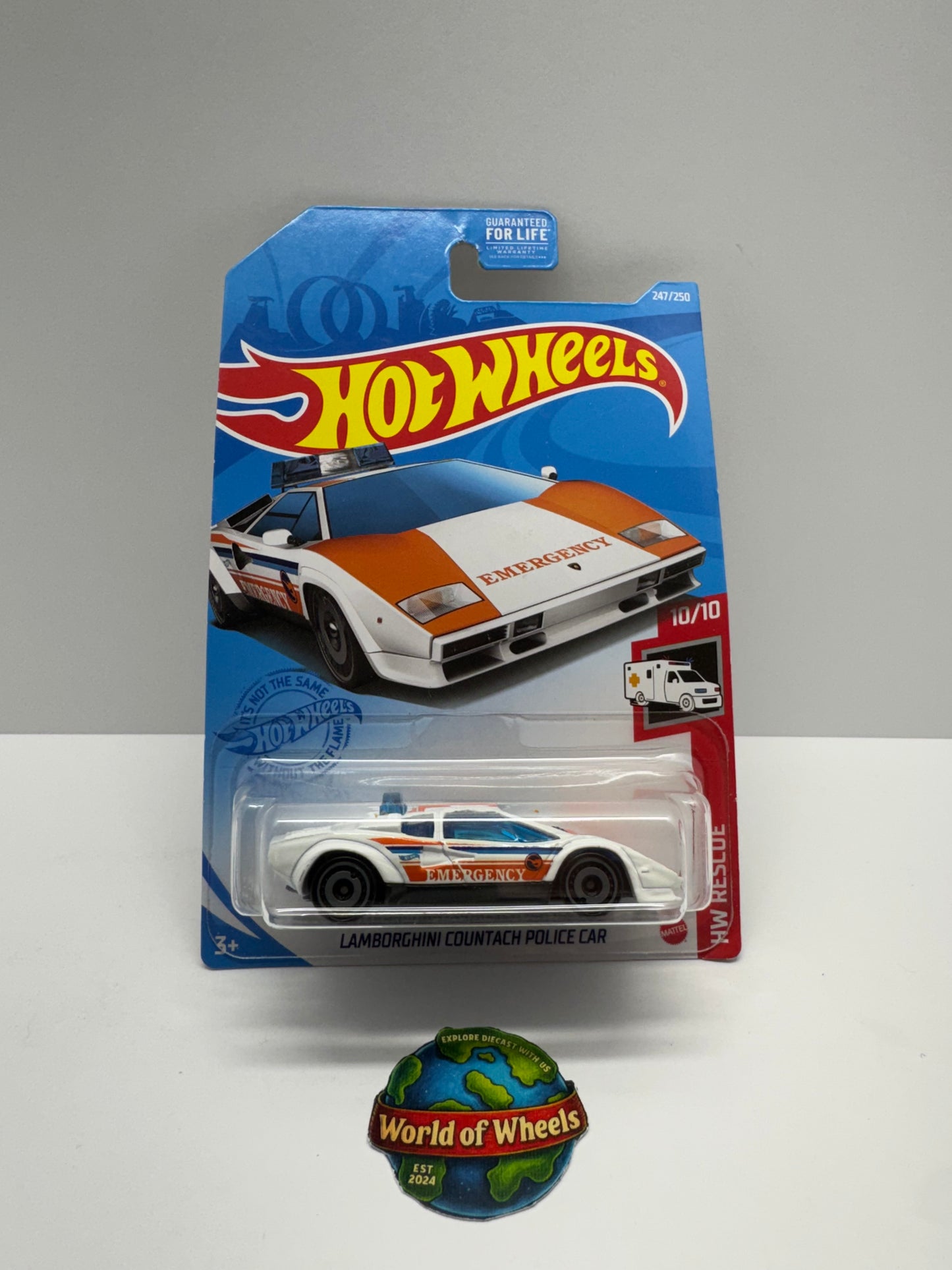 Lamborghini Countach Police Car (TH)