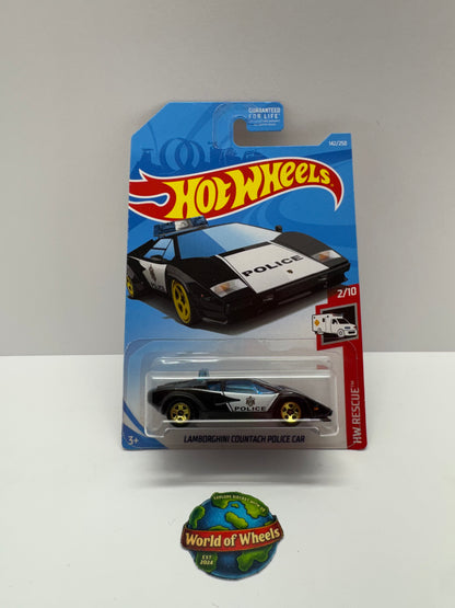Lamborghini Countach Police Car