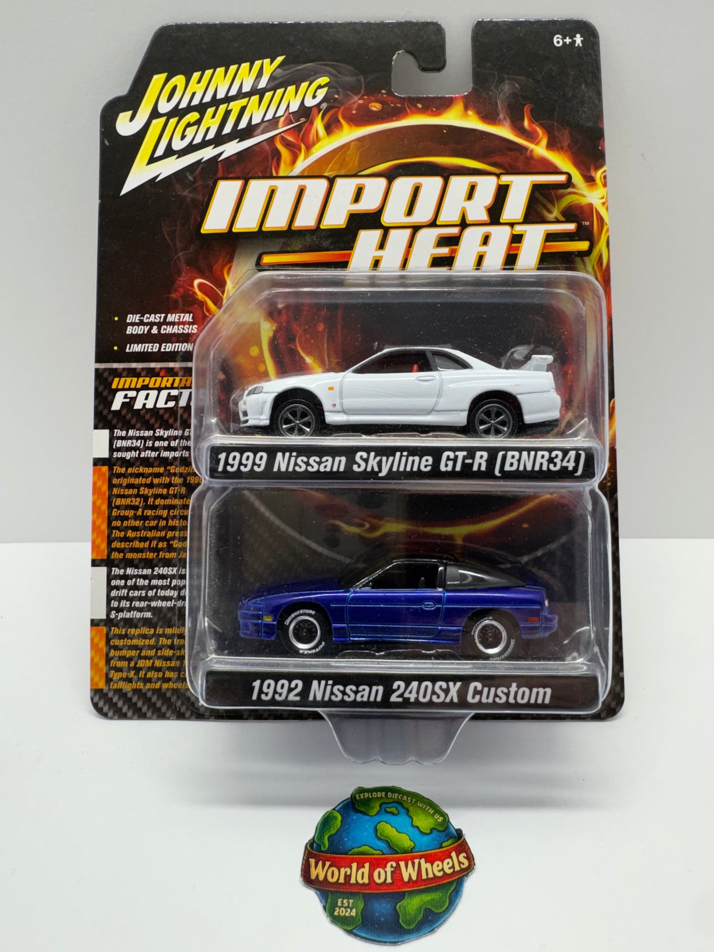 ‘99 Nissan Skyline GT-R(BNR34)& ‘92 Nissan 240SX Custom