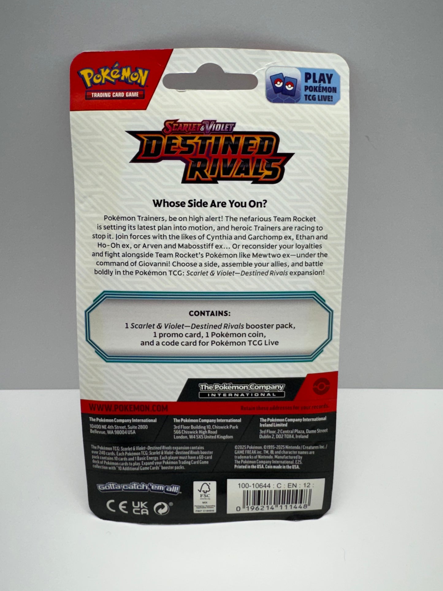 Destined Rivals Single Pack Blister (Eevee)