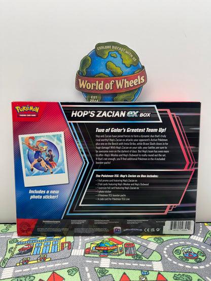 Hop's Zacian EX Box