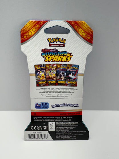 Scarlet & Violet - Surging Sparks Single Booster Sleeve